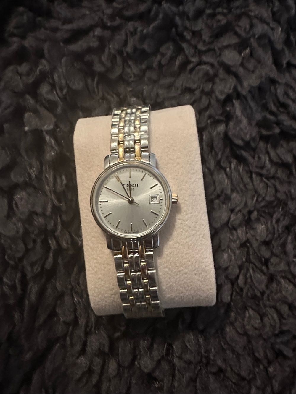 Tissot Two-Tone Stainless Steel Women's Watch - Silver and Gold